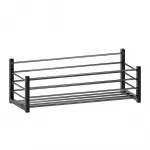 Прямоугольная мыльница с винтами Deluxe Beltrán, хром - фото