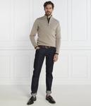 Свитер мужской Stenströms шерстяной с воротником на молнии, бежевый - фото 2