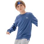 Детский свитшот Mizuno, синий - фото 5