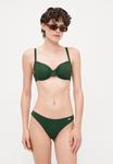 Верх бикини WIRE Copenhagen Studios, темно-зеленый - фото 2