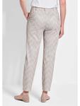 Тканевые брюки GOLDNER, цвет stein/gemustert - фото 3