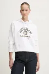 Хлопковая толстовка Guess Jeans, белый - фото