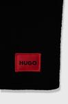 HUGO шерстяной шарф, черный - фото 3