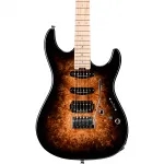 Электрогитара ESP Original Snapper CTMN, Nebula Black Burst - фото