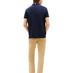 Tommy Hilfiger Мужская поло темно-синего цвета - фото 3