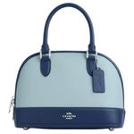 COACH Кожаная сумка Medium Women's Light Blue & Dark Blue - фото