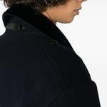 Двубортное пальто с длинными рукавами TOM FORD, Полуночно-синий - фото 6