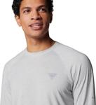 Columbia Men's PFG Uncharted Long Sleeve, Cool Grey Heather - фото 5