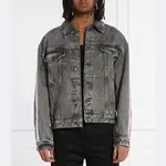 Джинсовая куртка стандартного кроя Hugo, серый - фото