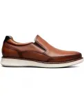 Мужские слипоны Launch Moc Toe Florsheim, коричневый - фото 3