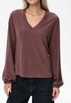 Топ blue shadow Long sleeved top, Brown - фото 5