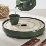 Чашка чая IKEA, 9,8 сл, зеленый - фото 2