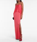 Платье с боковыми разрезами Tom Ford, Rosebloom - фото 2