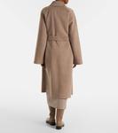 Бельтированный кашемировый плащ centro Max Mara, Cacha Scuro - фото 3