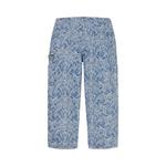 Брюки Supreme Script Jacquard Double Knee Denim Painter Pant, Washed Blue - фото 2