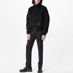 Куртка мужская черная/серая Louis Vuitton, черный - фото 3