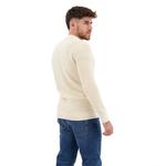 Свитер Superdry Textured Crew Neck, бежевый - фото 4