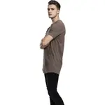 Футболка Urban Classics Shaped Long, зеленый - фото 4