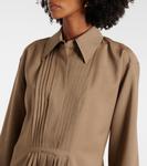 Платье-рубашка из шерсти Jil Sander, Autumn - фото 4