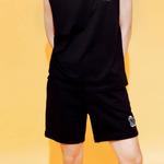 Шорты Embroidery Solid Color Sports Unisex MLB, черный - фото 9