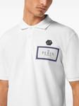 Рубашка-поло с лейблом Philipp Plein, белый - фото 5