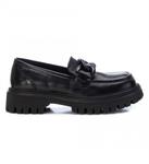 Женские мокасины-лоферы в черном цвете Xti - фото 2