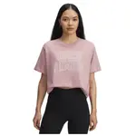 Футболка с коротким рукавом Under Armour Rival Oversized Campus, розовый - фото