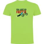 Футболка Kruskis Go Faster, желтый - фото