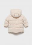 Зимняя куртка MANGO KIDS Julie, бежевый - фото 2