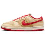 Кроссовки Nike Dunk Low Retro SE Strawberry Waffle, коричневый - фото