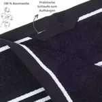 Полотенце Sleepling, черный - фото