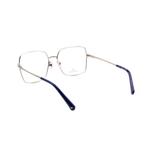 Swarovski Квадратная оправа для очков из сплава, Silver - фото 4