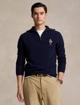 Свитер POLO RALPH LAUREN Regular Fit, темно-синий - фото