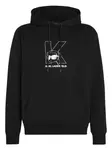 Худи Ikon K-initial Karl Lagerfeld, черный - фото