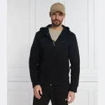 Обвисшая толстовка обычного кроя Boss, черный - фото 2