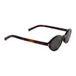 Солнцезащитные очки Jeanne овальной формы SAINT LAURENT, коричневый - фото 5