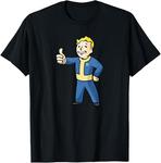 Футболка Fallout - Vault Boy, черная - фото