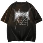 Футболка унисес хлопковая, белый вересково-серый (охлаждающая Sorona) - фото