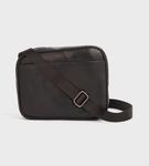 Маленькая кожаная двусторонняя сумка-мессенджер Carter OSPREY LONDON, черный - фото 5