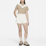 Повседневные шорты женские молочно-белые Nike - фото 4