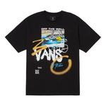 Футболка college graphic t-shirt 'black white' Vans, черный - фото