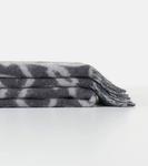 Плед с анаграммой Loewe, Black/Grey - фото 4