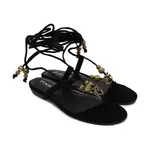 Кожаные сандалии Elodie Pinko, черный - фото 2