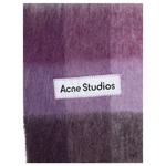 Футболка с нашивкой-логотипом Клетчатый шарф Acne Studios - фото 3