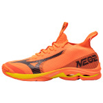 Кроссовки Wave Lightning NEO 2 Neon Flame Mizuno, цвет Saffron - фото