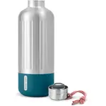 Термобутылка чёрный+блюм «Эксплорер», (1 шт.), нержавеющая сталь, 850 мл Black+Blum, цвет aquablau - фото 2