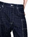 Джинсы карго weave denim KENZO, синий - фото 6