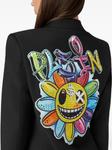 Пиджак Philipp Plein, украшенный стразами, черный - фото 4