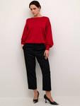 Топ Regina Sparkle Knit KAFFE, Haute Red - фото 3