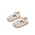 Детские сандалии Snoffy, слоновая кость - фото 4